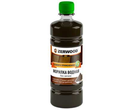 Морилка водная ZERWOOD MV мокко 0.5 л Фотография_1