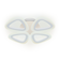 Люстра светодиодная REV «MONZA» CHL-52392/54W, потолочная с пультом, диммируемая Фотография_1