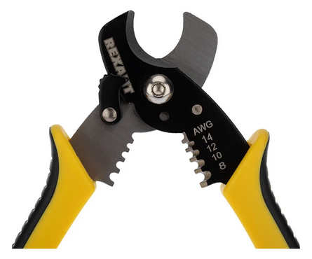 Кабелерез с функцией зачистки кабеля Мастер 12-5412 REXANT Фотография_3