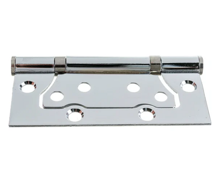 Петля накладная 100х75х2-Р2-СRS сатинированный хром VANGER Фотография_1