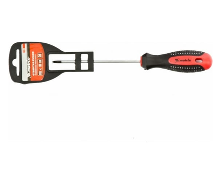 Отвертка Matrix Fusion PH 0х100 мм, 3-х компонентная рукоятка, anti slip, CrV  Фотография_3