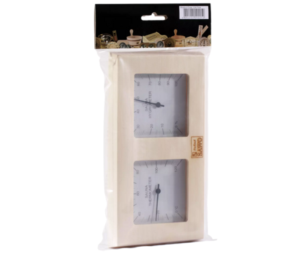 Термогигрометр для бани и сауны осина 224-THA SAWO Фотография_2