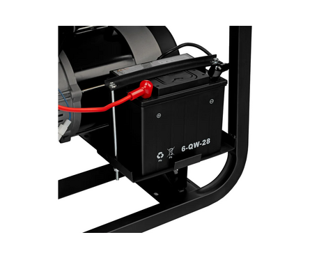 Генератор дизельный 5.5 кВт 230 В бак 11 л, электростартер DES-55E DENZEL Фотография_13