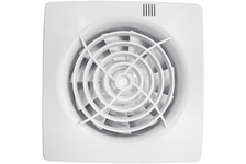 Вентилятор осевой вытяжной d 100 мм с укороченным патрубком Seicoi Floxy 100 White