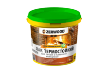 Лак термостойкий ZERWOOD LT для печей и каминов, 0.9 кг 