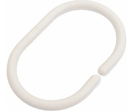 Штора для ванной полиэтилен 180x180 см бежевая c кольцами РЫЖИЙ КОТ Фотография_3