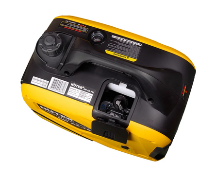 Генератор бензиновый инверторный 2.3 кВт 220 В бак 6 л ручной стартер DN2200Si HUTER Фотография_3