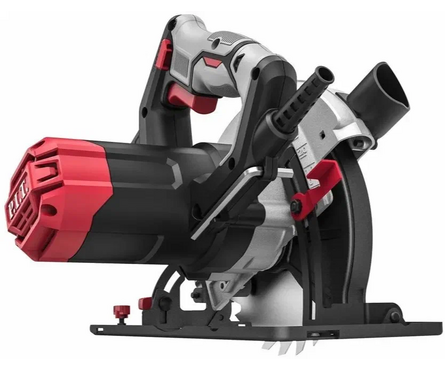 Пила циркулярная (дисковая) 1400 Вт, 5500 об/мин, пропил 60 мм, диск 185 мм PKS185-С3 P.I.T. Фотография_1