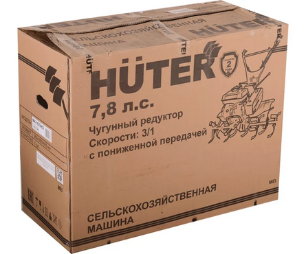 Мотоблок 5.74 кВт, 7.8 л.с, бак 3.6 л, 3 вперед/1 назад МК-7800PL HUTER Фотография_8