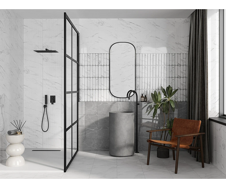 Плитка облицовочная Арко серая низ 04 250х400х8 мм 1-й сорт Фотография_1