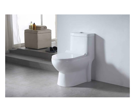 Унитаз-монолит SM9009 тонкое сиденье ДП (с гофрой и подводкой) EVA GOLD Фотография_1