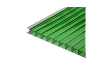 Сотовый поликарбонат 6 мм Зеленый УЛЬТРАМАРИН (12х2.1 м) 0.85 кг/м²