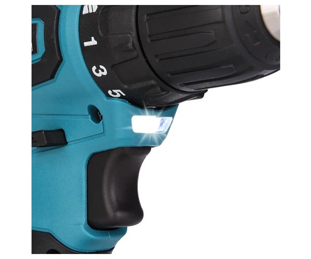 Дрель-шуруповерт бесщеточный 18В 2шт Li-ion акк. 2Ач, 40Нм, з.у. кейс MKBL-18B PROFIPOWER Фотография_1