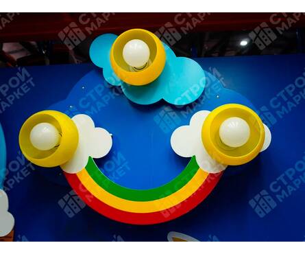 Люстра детская Мелодия Света Радуга 9412-3, 120W, DBL Фотография_2