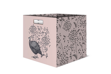 Коробка картонная для хранения 31х31х31 см, без крышки, розовая, BOTANICS