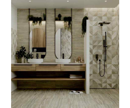 Плитка облицовочная Palissandro белая 300х600х9 мм 1-й сорт Фотография_1