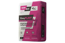 Штукатурка New Mix EasyPlast гипсовая, белая, не требующая шпаклевания (30 кг)