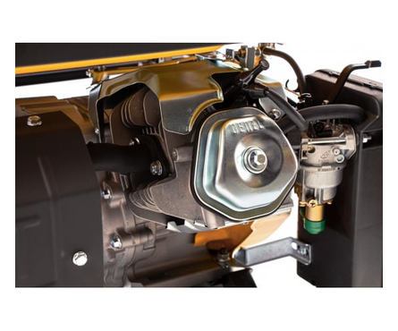 Генератор бензиновый 5.5 кВт 220В бак 25 л ручной стартер GE-6900 DENZEL Фотография_9