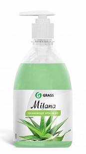 Жидкое крем-мыло GRASS  Milana с дозатором 0,5 л (алоэ вера)  Фотография_0