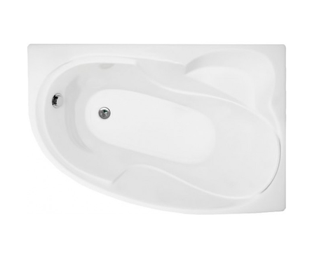 Ванна акриловая 1600х1000 мм левая (каркас+экран+сифон) Николь ТРИТОН Фотография_1