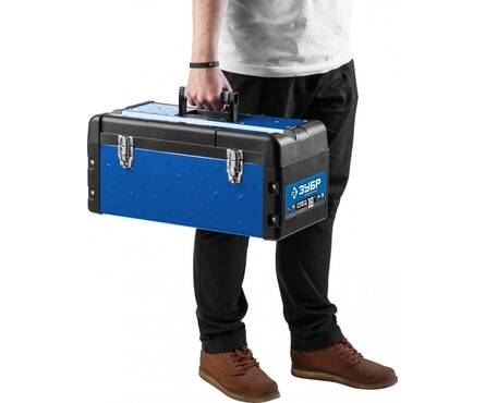 Ящик для инструмента 20 515х240х470 мм металлический СПЕЦ-18 ЗУБР Фотография_6