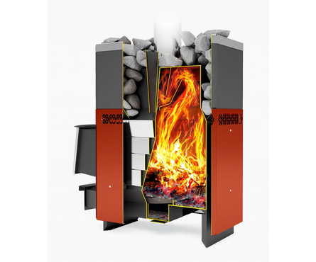 Печь банная Русь 18Л каменка ТЕПЛОДАР Фотография_1