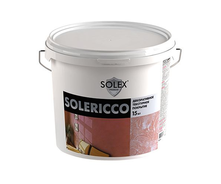 Штукатурка декоративная SOLEX Solericco, 15 кг Фотография_0