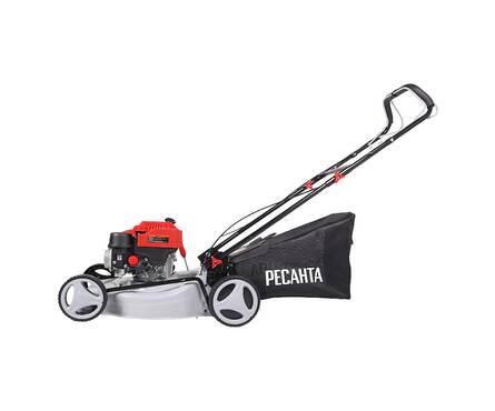 Газонокосилка бензиновая самоходная 5 л.с. 46 см, вес 29 кг, травосборник 60 л КР-5.0 БТ РЕСАНТА Фотография_2