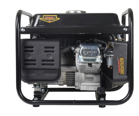 Генератор бензиновый 1.1 кВт 220 В бак 6 л, ручной стартер HT1000L HUTER Фотография_1