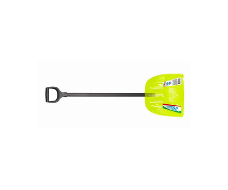 Лопата снеговая поликарбонат 385х400 мм алюминиевый черенок FELICITA ЦИ Фотография_1