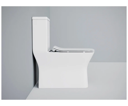 Унитаз-монолит SM9608 тонкое сиденье ДП (с гофрой и подводкой) EVA GOLD Фотография_4