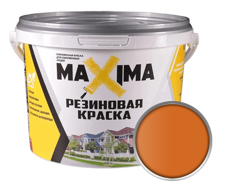 Краска резиновая MAXIMA № 108 (Керамика), 11 кг Фотография_0