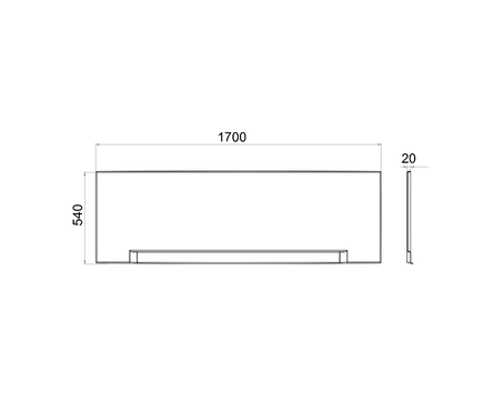 Экран к ванне London/Дюна/Эмма/Tokyo 1700 мм Фотография_2