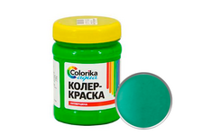 Колер-краска Colorika Aqua зеленая 0,5 кг