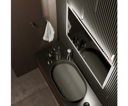 Зеркало 800х600 мм Норма сенсорный выключатель, светодиодная подсветка MIXLINE Фотография_1