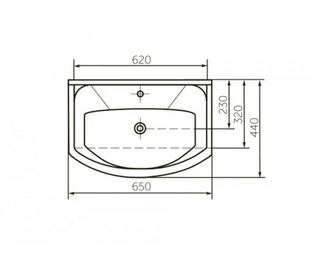 Тумба Шимо 65 для ванной с умывальником Элеганс 65 Фотография_7
