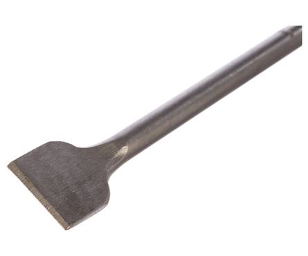 Зубило плоское Matrix SDS+ отогнутое для снятия плитки, 40х250х14 мм Фотография_1