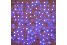 Гирлянда светодиодная Дождь 1.5x1.5 м 144 LED синий свет Neon-Night