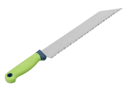 Нож для резки теплоизоляционных панелей 475 мм, лезвие 340 мм, обрезиненная рукоятка СИБРТЕХ Фотография_1