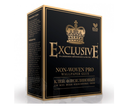 Клей для обоев EXCLUSIVE Флизелиновый Pro 500 г  Фотография_1