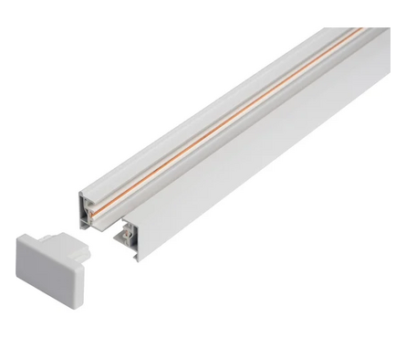 Шинопровод однофазный PTR 2M-WH L2000 накладной/подвесной для трекового осв белый JazzWay 5010727 Фотография_3