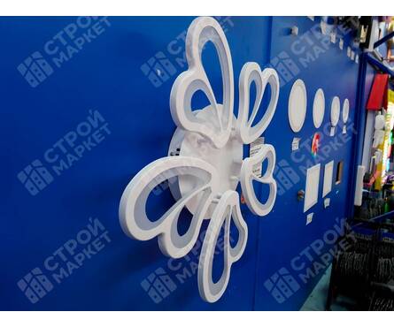 Люстра светодиодная IRIS ELEGANT потолочная дим .с пультом 90 Вт IN HOME Фотография_6