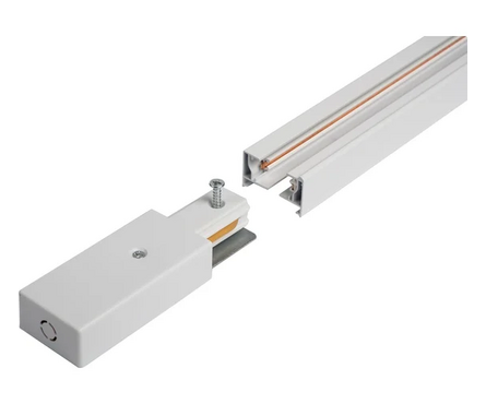 Шинопровод однофазный PTR 2M-WH L2000 накладной/подвесной для трекового осв белый JazzWay 5010727 Фотография_2