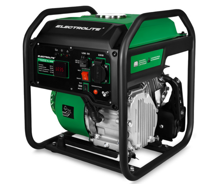 Генератор бензиновый инверторный 4.5 кВт 220В бак 8 л ручной стартер EL 5000i ELECTROLITE Фотография_0