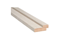 Коробка Лиственница Кремовая L1 телескопическая с уплотнителем 2070х70х26 мм