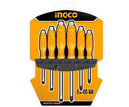 Набор отверток ударных 6 предметов INGCO Фотография_1
