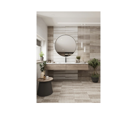 Плитка для пола Gru'nge G Дымчатая 418х418х8 мм Березакерамика 1 сорт Фотография_1