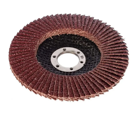 Круг лепестковый КЛТ 125х22 мм P80 Фотография_2
