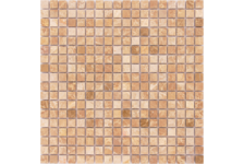 Мозаика Caramelle Mosaic Pietrine Emperador Light полированная, 305х305х4 мм, чип 15х15 мм