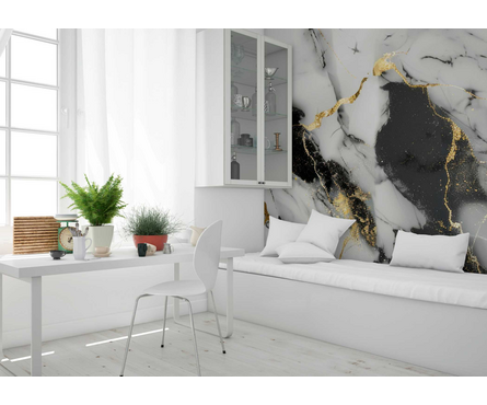 Декоративное полотно Гибкий мрамор 1420х2840 мм (4.033 м²) в ассортименте MRAMORIUM Фотография_6